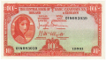 Ireland, Republic Of 2 10 Shillings, Prefix 08N, 12. 9.1951